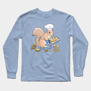 Squirrel baker Long Sleeve T-Shirt